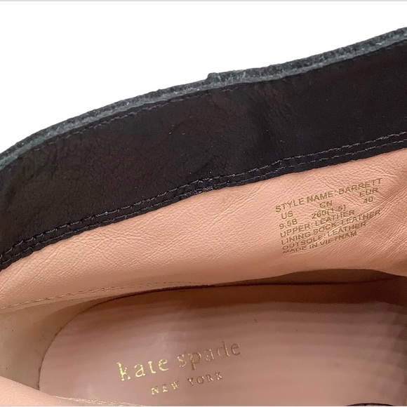 {Kate Spade} Barrett Suede Leather Platform Boot - Picture 9 of 13